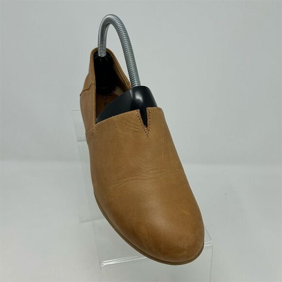 B.O.C. Women's Suree Brown Tan Camel Leather Slip-On Loafers Size 6.5W Casual - Picture 2 of 12